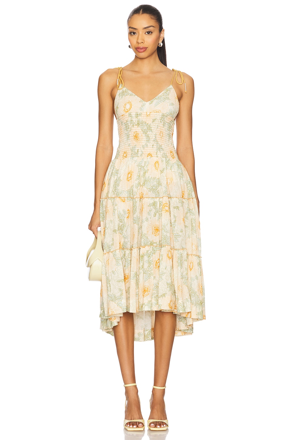 Платье миди Adriel Free People, ivory combo
Платье миди Adriel Free People, ivory combo