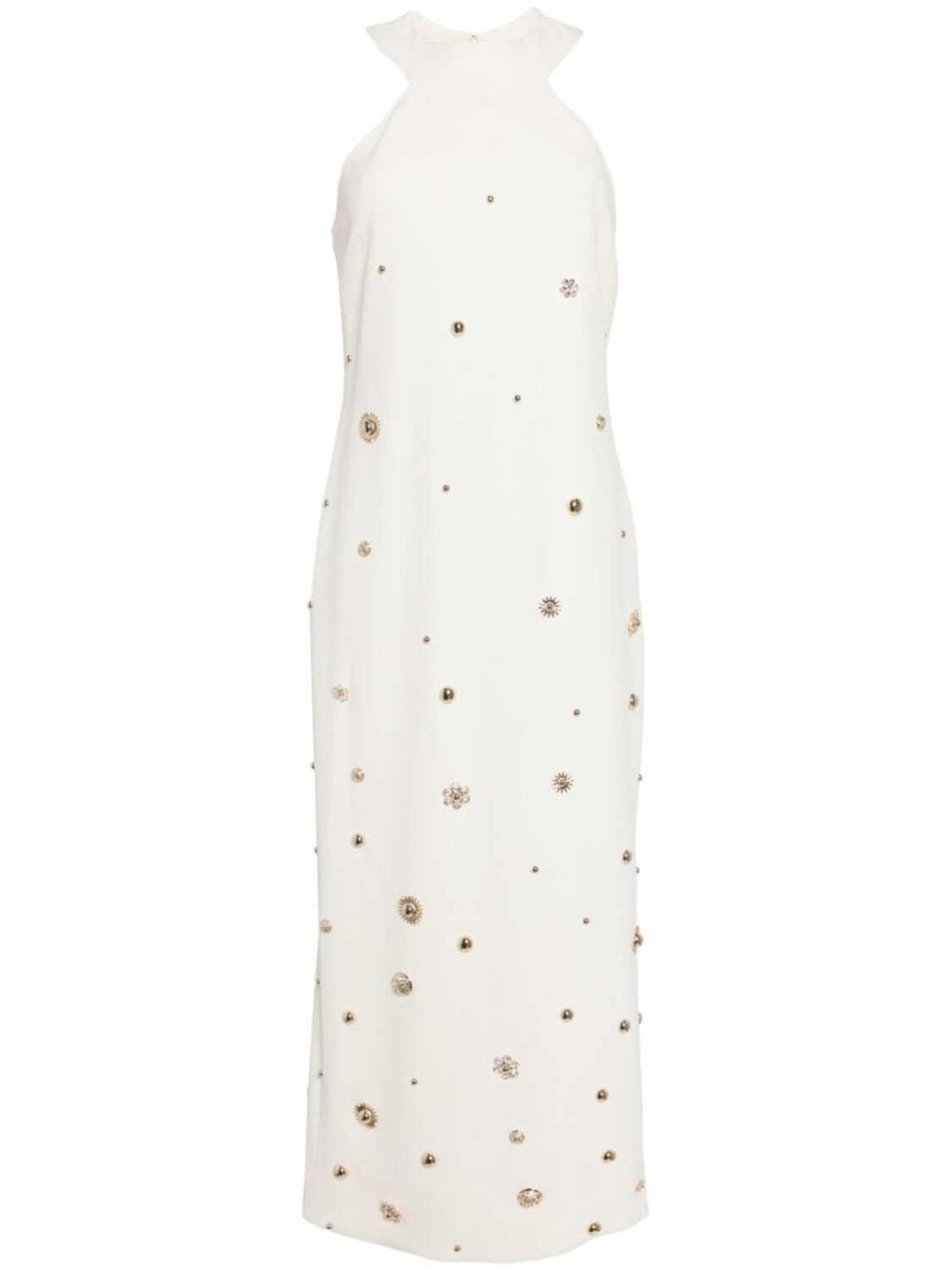 Elie Saab платье миди с заклепками, белый
Elie Saab платье миди с заклепками, белый