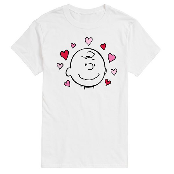 Футболка Big & Tall с изображением Чарли Брауна и сердечками Licensed Character
Футболка Big & Tall с изображением Чарли Брауна и сердечками Licensed Character