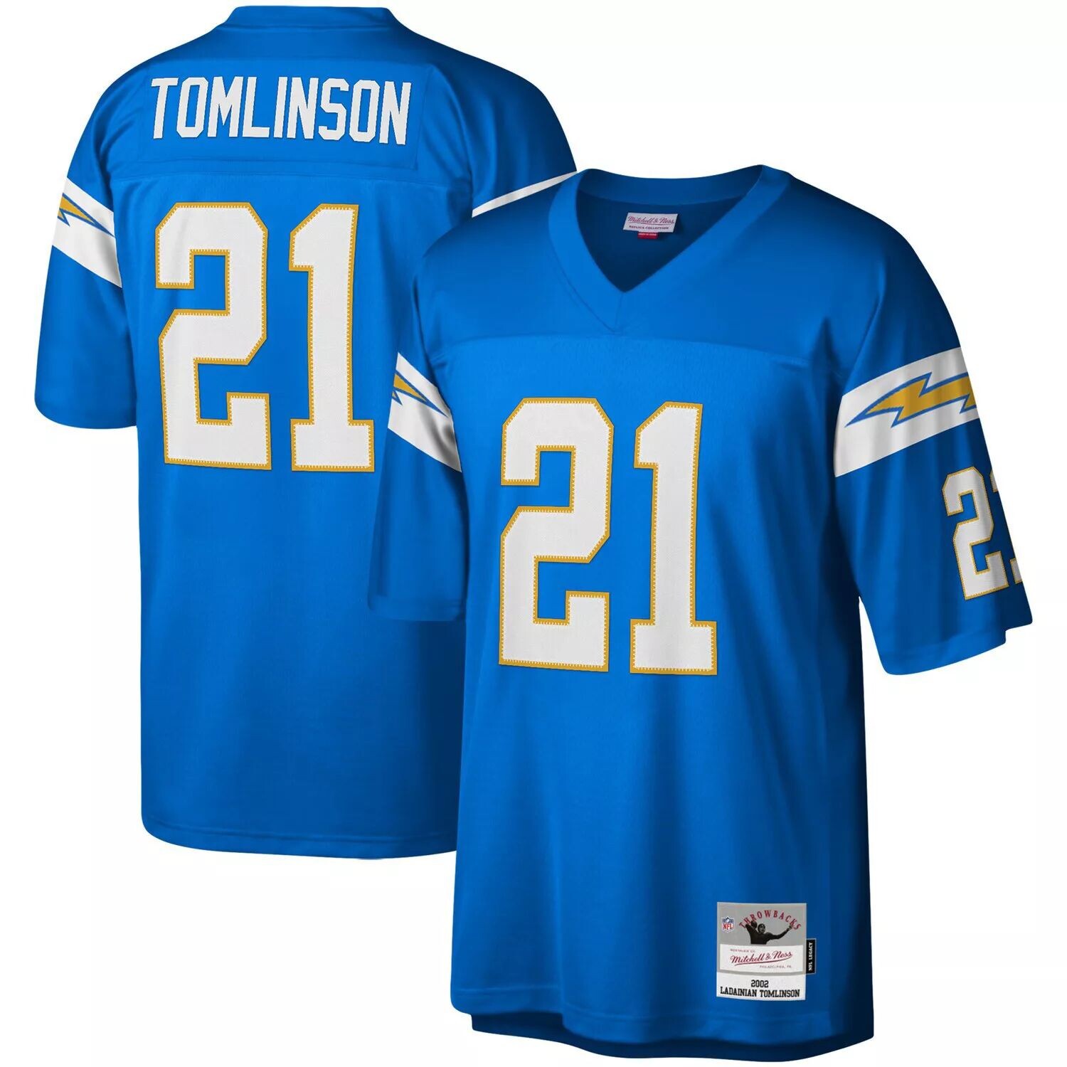 Мужская футболка Mitchell & Ness LaDainian Tomlinson Powder Blue Los Angeles Chargers Legacy Replica Jersey
Мужская футболка Mitchell & Ness LaDainian Tomlinson Powder Blue Los Angeles Chargers Legacy Replica Jersey