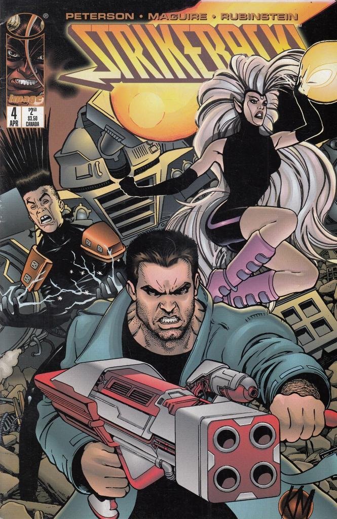 Strikeback #4 April 1996 (Image Comics)
Strikeback #4 April 1996 (Image Comics)