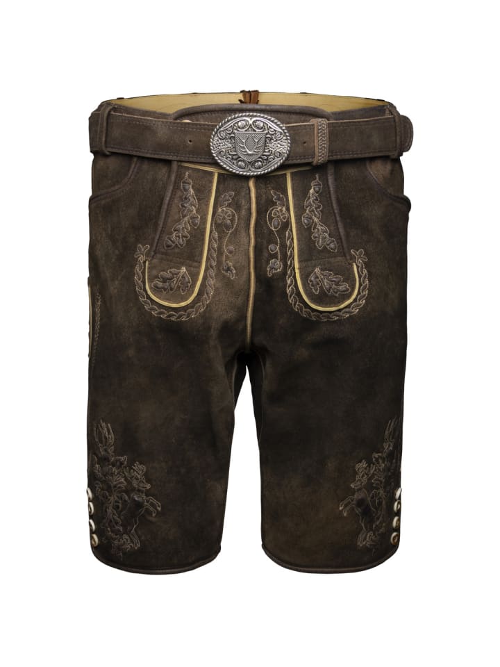 Кожаные брюки Теодор коричневого цвета KRÜGER
Кожаные брюки Теодор коричневого цвета KRÜGER