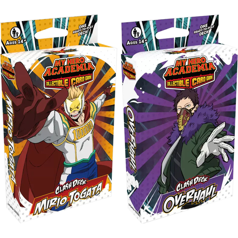 Карточная игра Jasco Games My Hero Academia CCG: Undaunted Raid Clash Deck Set (2)
Карточная игра Jasco Games My Hero Academia CCG: Undaunted Raid Clash Deck Set (2)