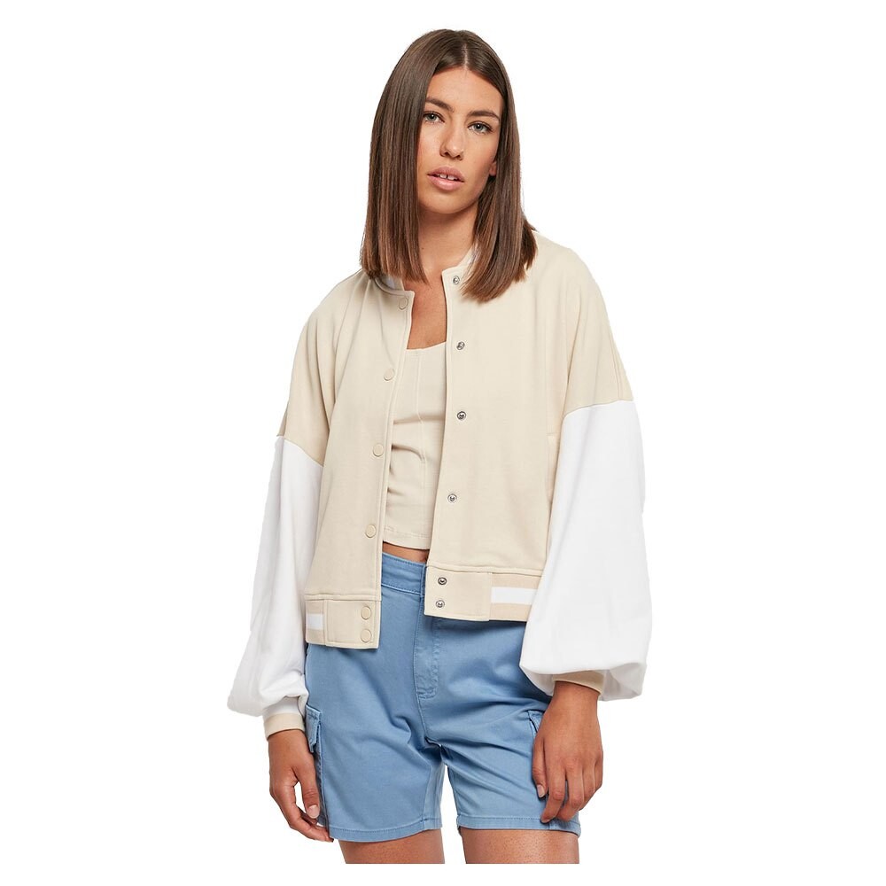 Куртка Urban Classics Oversized 2 Tone College Terry, бежевый
Куртка Urban Classics Oversized 2 Tone College Terry, бежевый