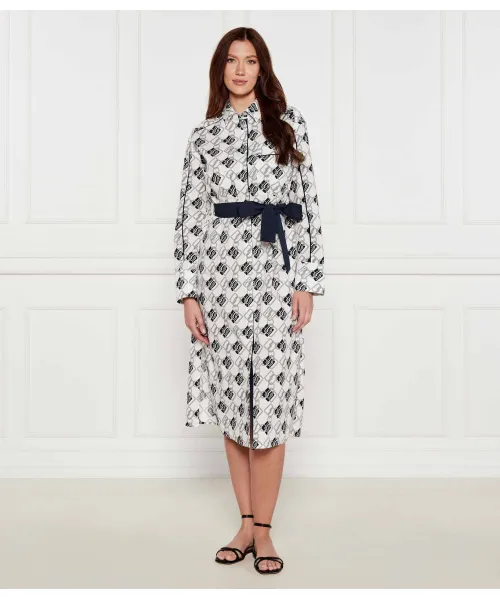 Платье с поясом Marc Cain, белый
Платье с поясом Marc Cain, белый