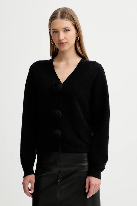 Кардиган с шерстью Liviana Conti, черный
Кардиган с шерстью Liviana Conti, черный