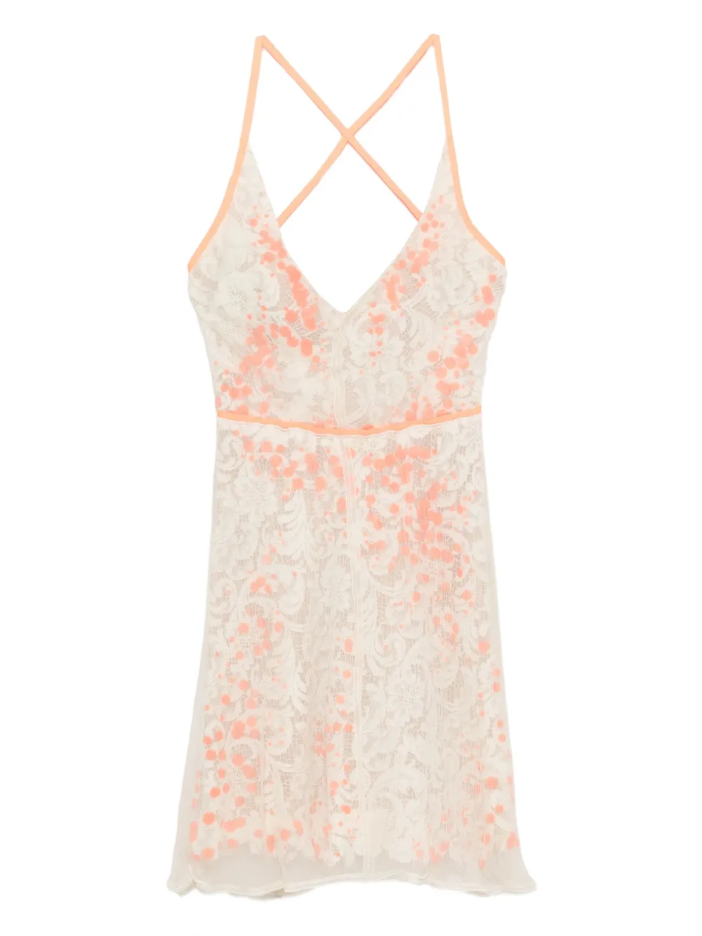 Кружевное платье мини Gemy Maalouf, белый
Кружевное платье мини Gemy Maalouf, белый