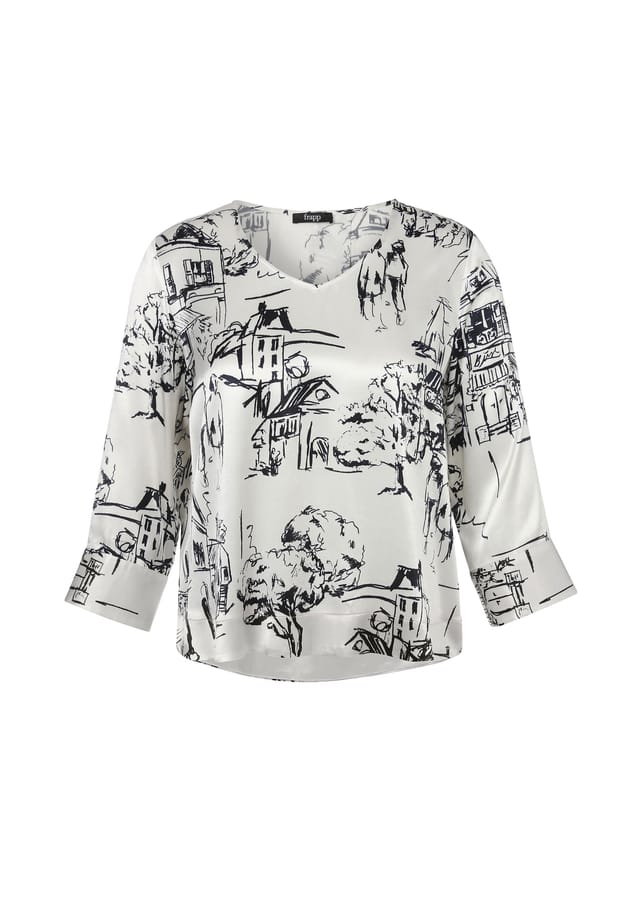 Блуза Frapp, мультиколор
Блуза Frapp, мультиколор