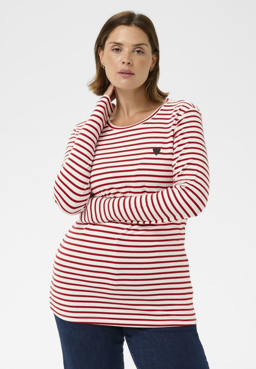 Топ Kaffe Curve CURVE KCLIA , Chalk Red - Coffee Heart/Red
Топ Kaffe Curve CURVE KCLIA , Chalk Red - Coffee Heart/Red