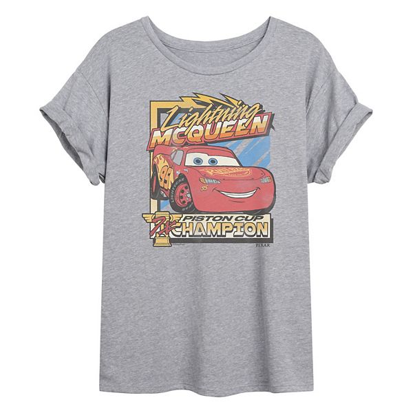 Футболка Juniors' / Pixar's Cars Lightning McQueen Piston Cup Champion oversized Disney, Heather Gray
Футболка Juniors' / Pixar's Cars Lightning McQueen Piston Cup Champion oversized Disney, Heather Gray