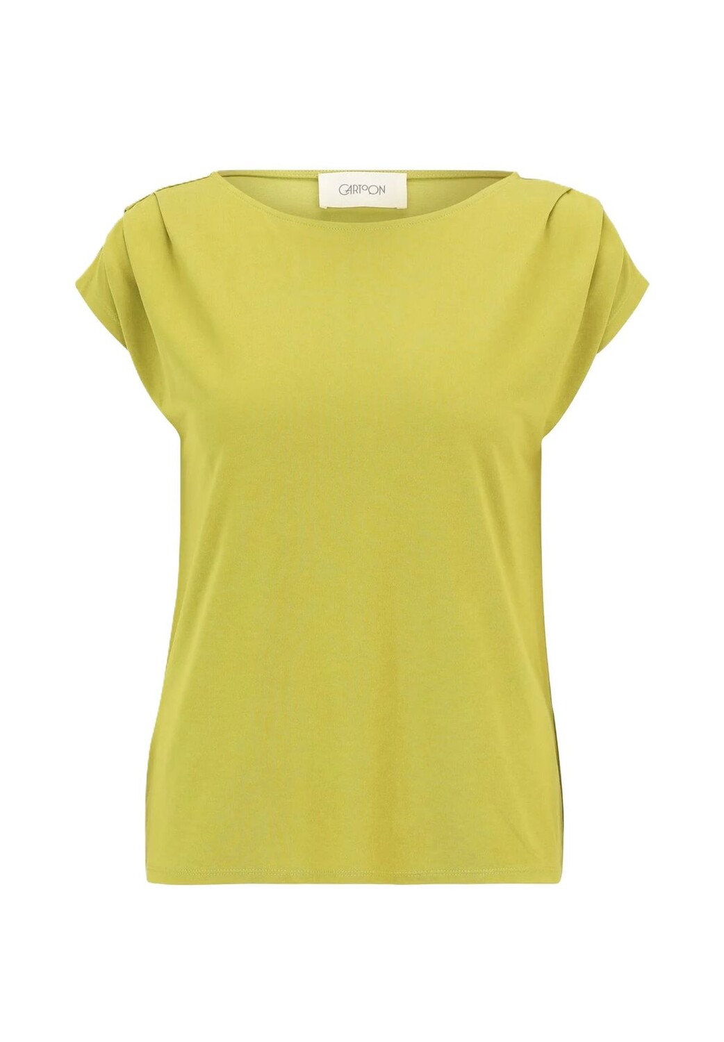 Футболка с рюшами женская CARTOON, цвет 5433 Moss
Футболка с рюшами женская CARTOON, цвет 5433 Moss