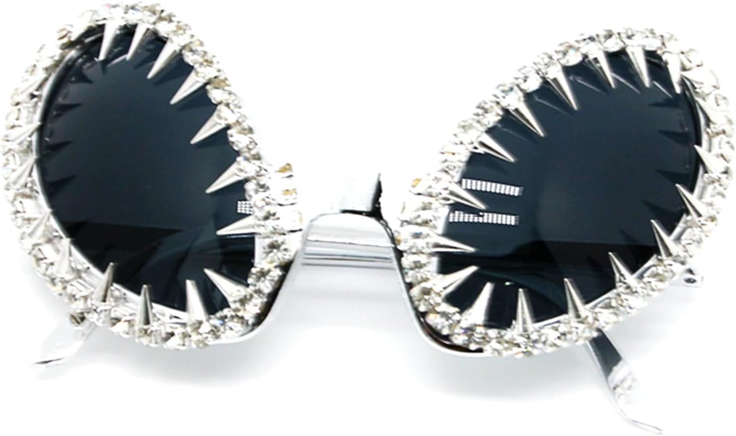 Оригинальные солнцезащитные очки с заклепками и стразами для женщин, большие солнцезащитные очки «кошачий глаз» с бриллиантами, модный аксессуар для вечеринки mincl, Gray
Оригинальные солнцезащитные очки с заклепками и стразами для женщин, большие солнцезащитные очки «кошачий глаз» с бриллиантами, модный аксессуар для вечеринки mincl, Gray