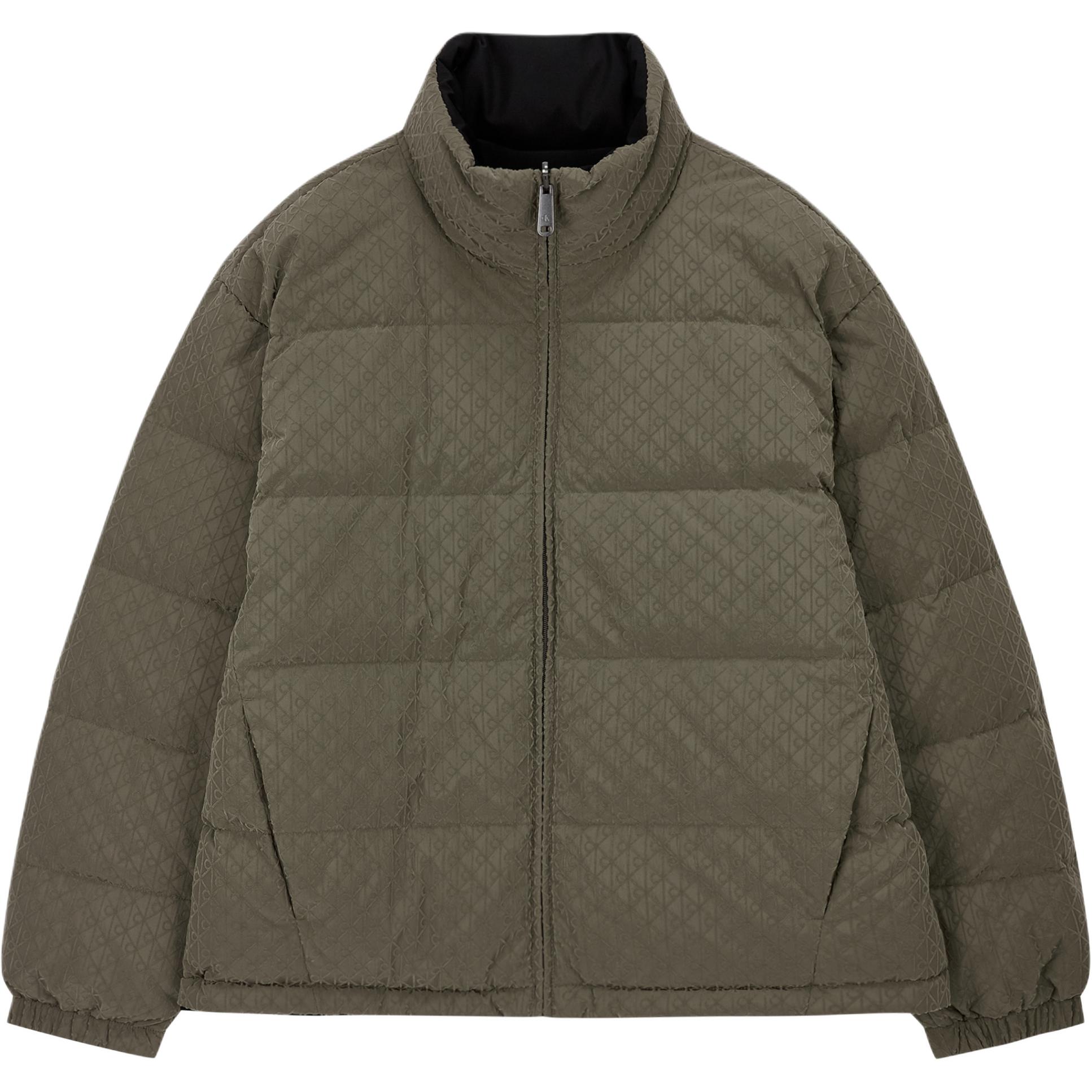 Calvin Klein Мужская пуховая куртка цвета хаки с воротником-стойкой средней высоты
Calvin Klein Мужская пуховая куртка цвета хаки с воротником-стойкой средней высоты