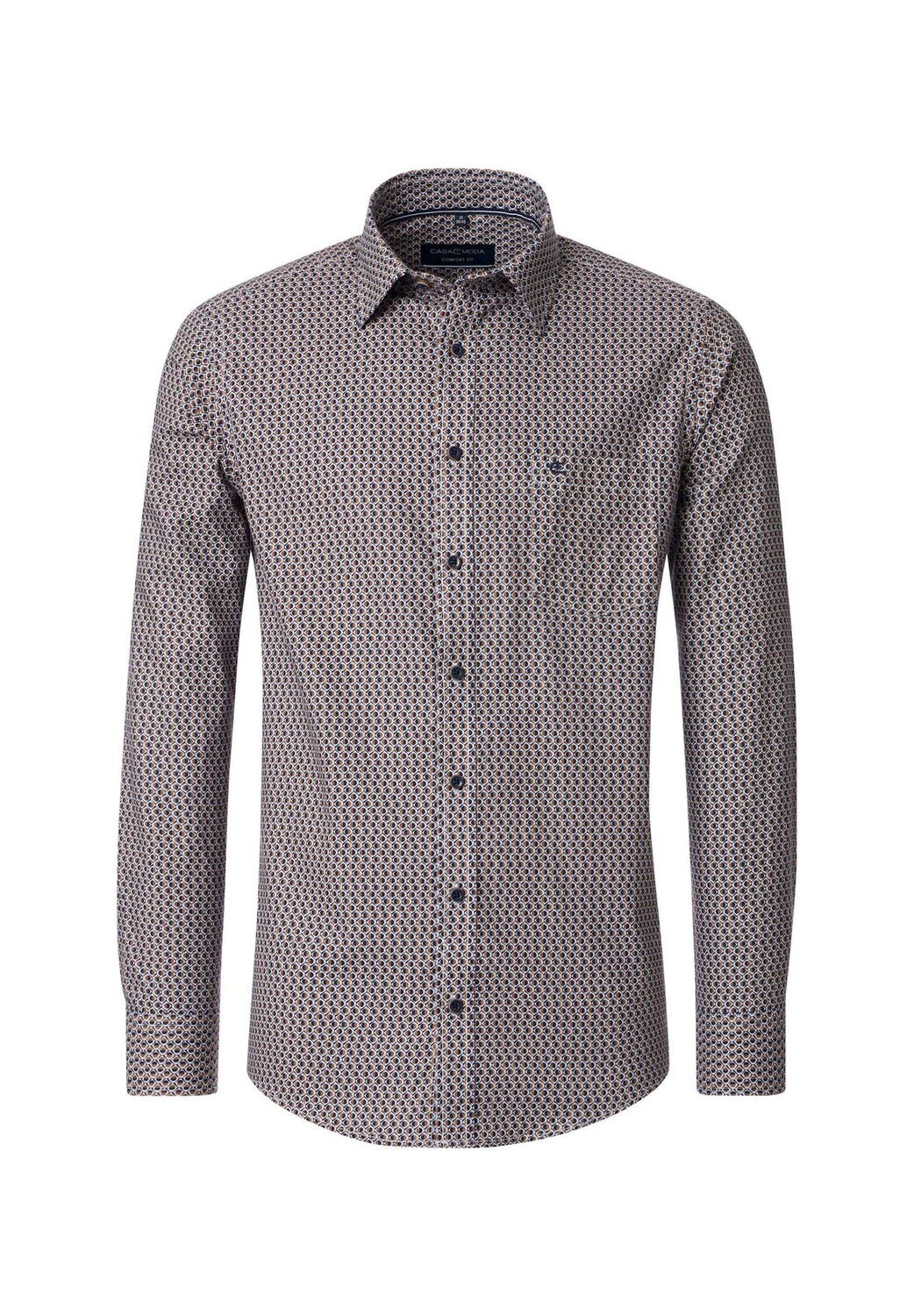 Мужская повседневная рубашка с принтом, удобная посадка CASAMODA, оранжевый
Мужская повседневная рубашка с принтом, удобная посадка CASAMODA, оранжевый