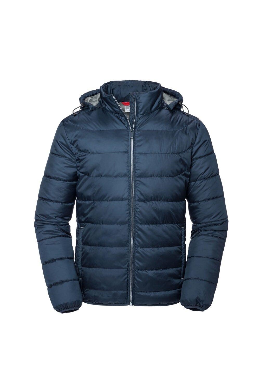 Стеганая куртка с капюшоном Nano Russell, темно-синий
Стеганая куртка с капюшоном Nano Russell, темно-синий