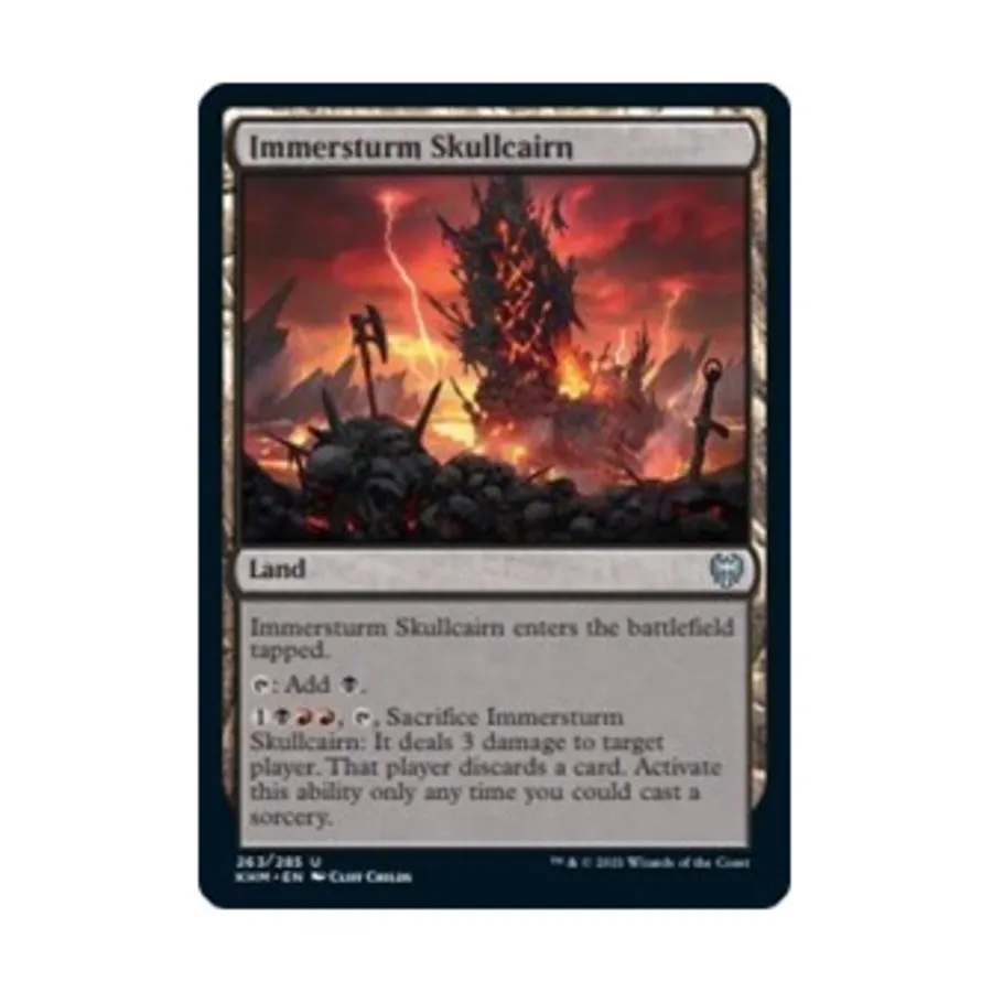 CCG Иммерштурм Черепа (U), MTG - Kaldheim
CCG Иммерштурм Черепа (U), MTG - Kaldheim