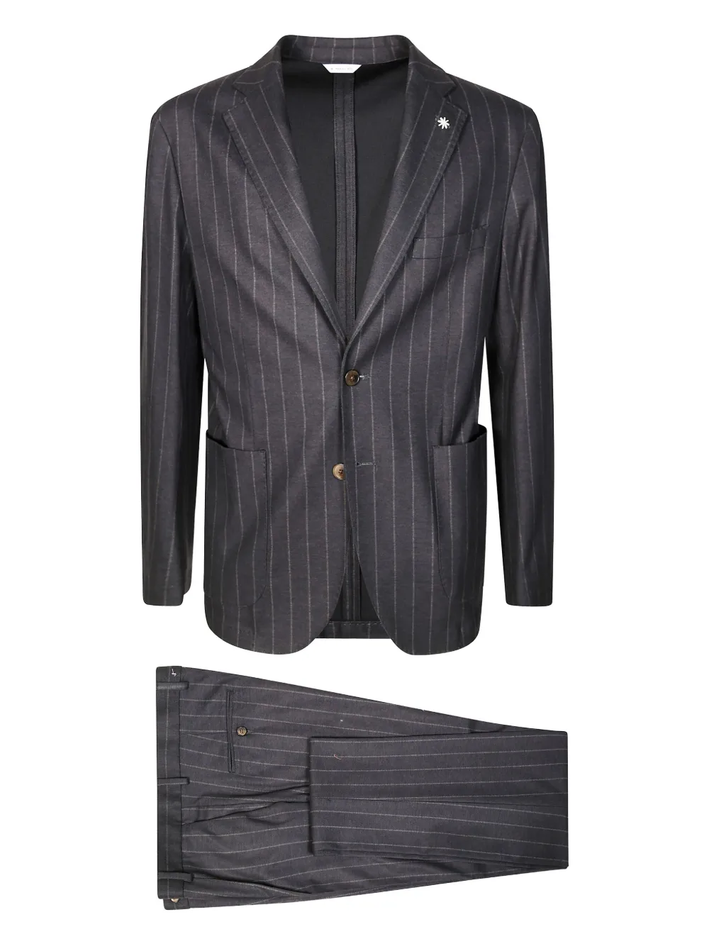 Костюм в тонкую полоску Manuel Ritz, черный
Костюм в тонкую полоску Manuel Ritz, черный