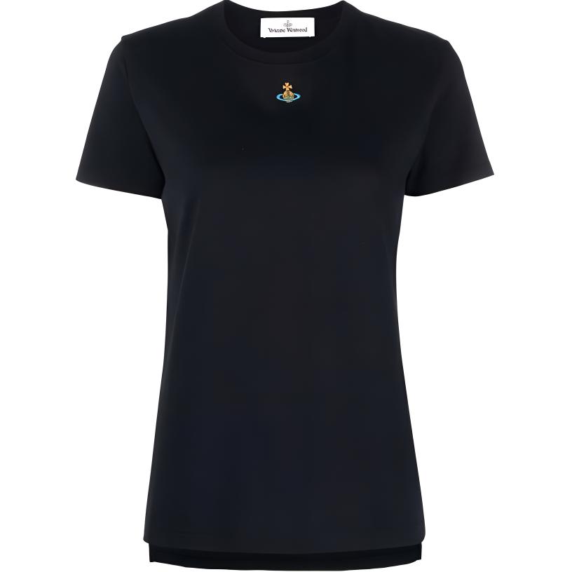 Футболка из хлопка с вышивкой логотипа Orb Vivienne Westwood, черная
Футболка из хлопка с вышивкой логотипа Orb Vivienne Westwood, черная