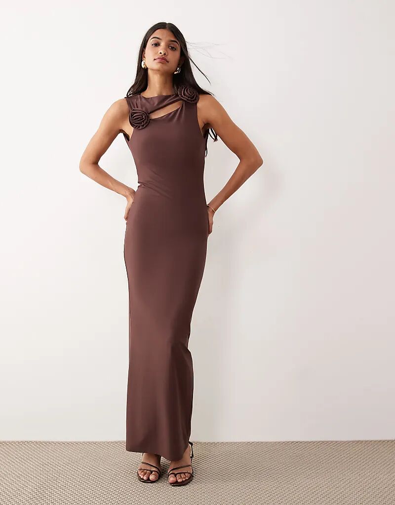 Платье миди с корсажем ASOS DESIGN шоколадного цвета
Платье миди с корсажем ASOS DESIGN шоколадного цвета