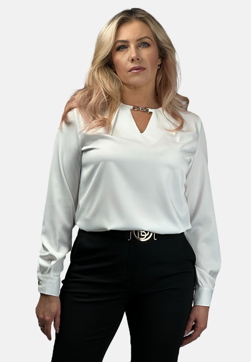 Блуза WITH CHAIN DETAIL REGINA FASHION, молочный
Блуза WITH CHAIN DETAIL REGINA FASHION, молочный