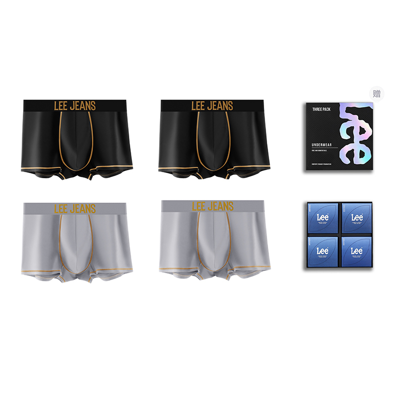 Lee Подарочный набор мужского белья боксеры 4 шт
Lee Подарочный набор мужского белья боксеры 4 шт