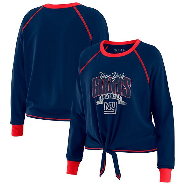 Женский топ с длинными рукавами и завязкой New York Giants, цвет royal/red, plus size Wear By Erin Andrews
Женский топ с длинными рукавами и завязкой New York Giants, цвет royal/red, plus size Wear By Erin Andrews