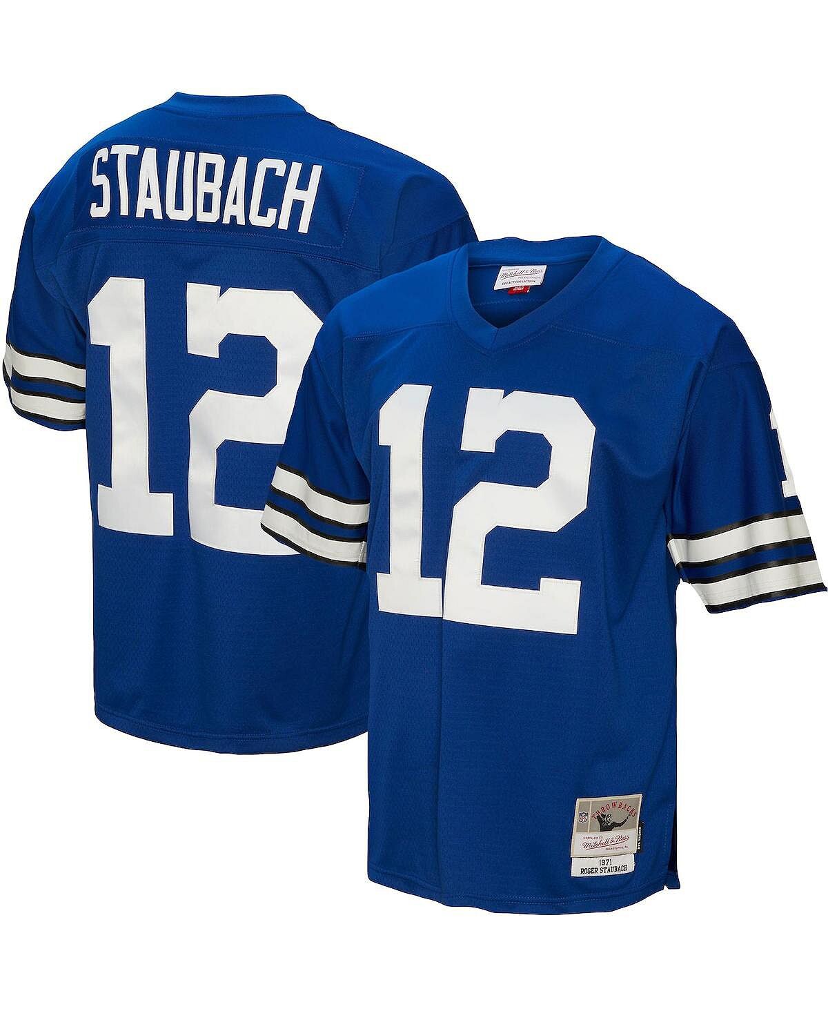 Мужская копия джерси Roger Staubach Royal Dallas Cowboys 1971 Legacy Mitchell & Ness
Мужская копия джерси Roger Staubach Royal Dallas Cowboys 1971 Legacy Mitchell & Ness