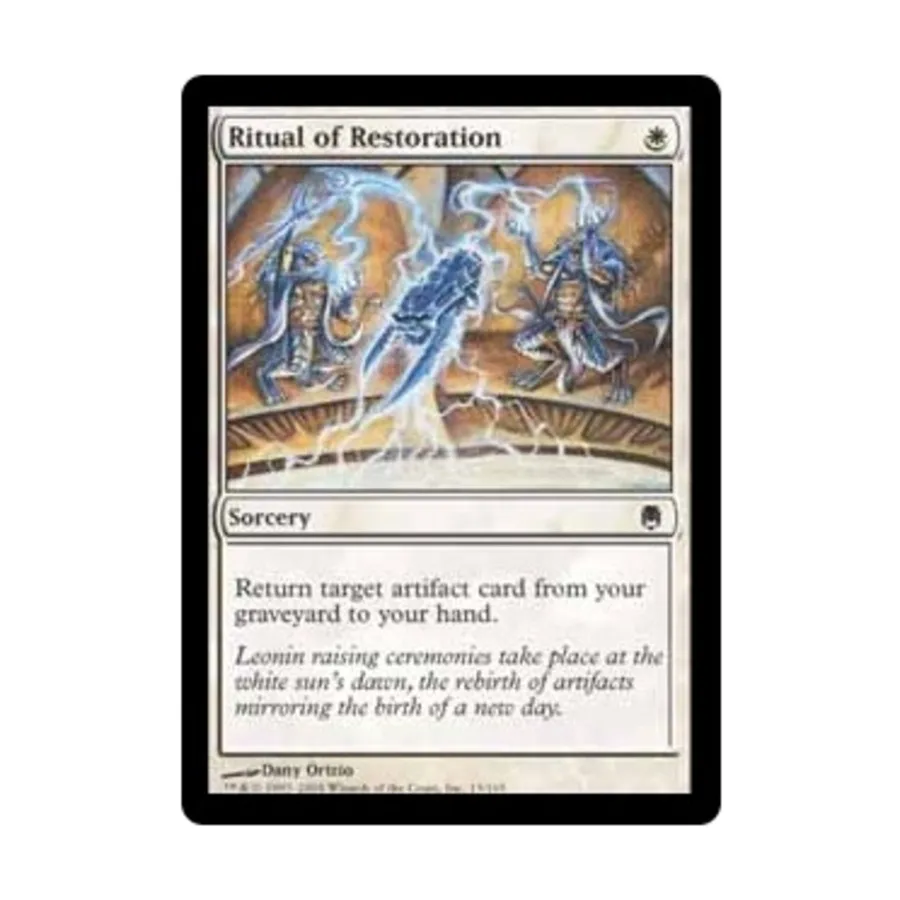 CCG Ритуал восстановления (С), MTG - Darksteel
CCG Ритуал восстановления (С), MTG - Darksteel