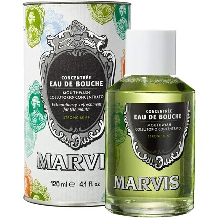 Ополаскиватель для рта Strong мятный 120 мл, Marvis
Ополаскиватель для рта Strong мятный 120 мл, Marvis