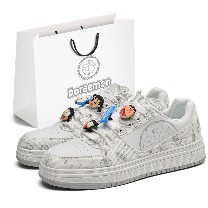 Doraemon Дораэмон низкие скейтерские кеды унисекс винтаж белый сменные пряжки, цвет Vintage White (DIY Shoe Buckles)
Doraemon Дораэмон низкие скейтерские кеды унисекс винтаж белый сменные пряжки, цвет Vintage White (DIY Shoe Buckles)