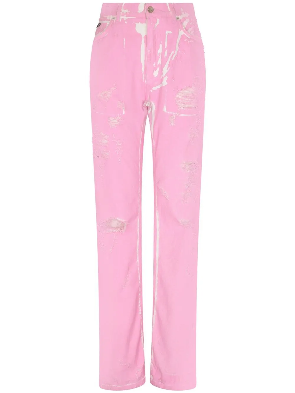Джинсы с эффектом потертости DOLCE & GABBANA, розовый
Джинсы с эффектом потертости DOLCE & GABBANA, розовый