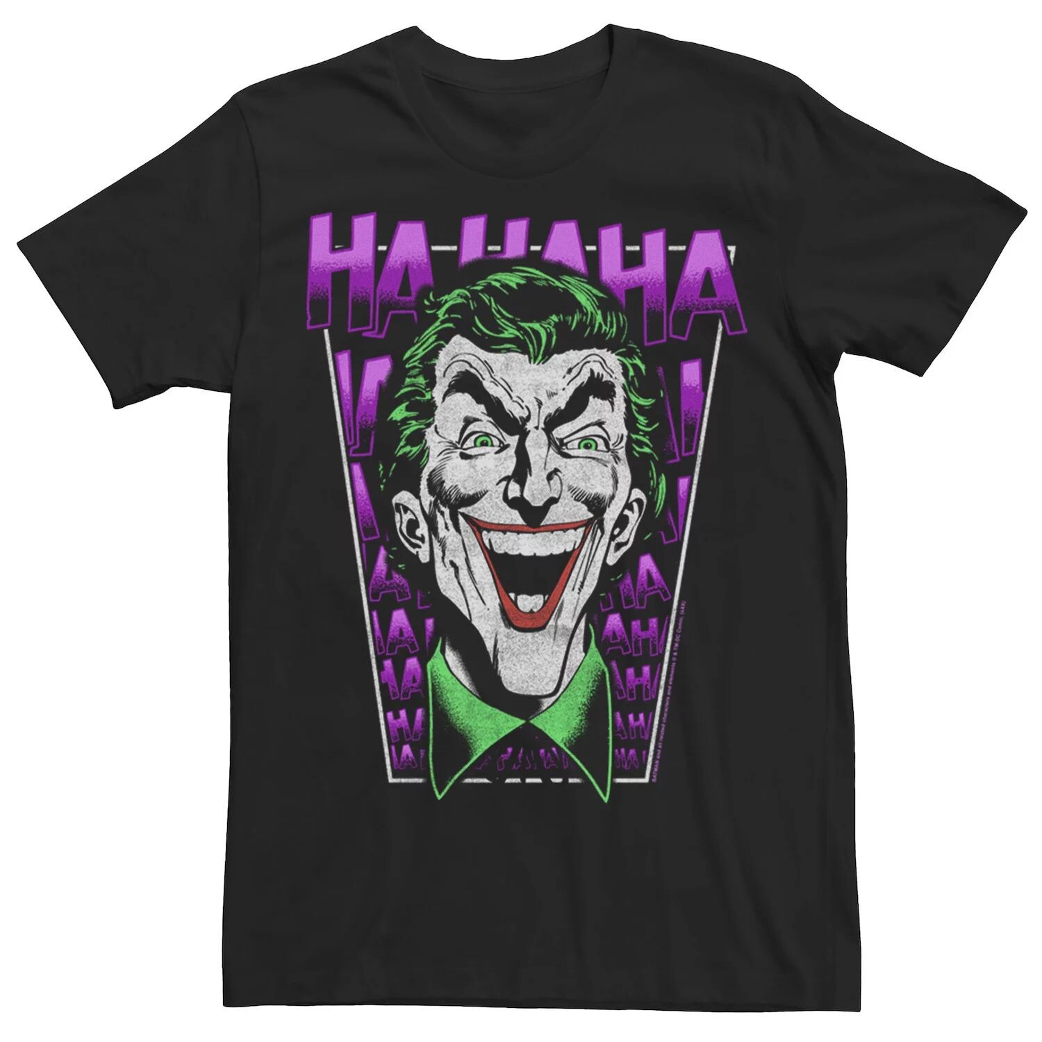 Мужская футболка DC Comics Batman Joker HA HA HA Licensed Character 
Мужская футболка DC Comics Batman Joker HA HA HA Licensed Character