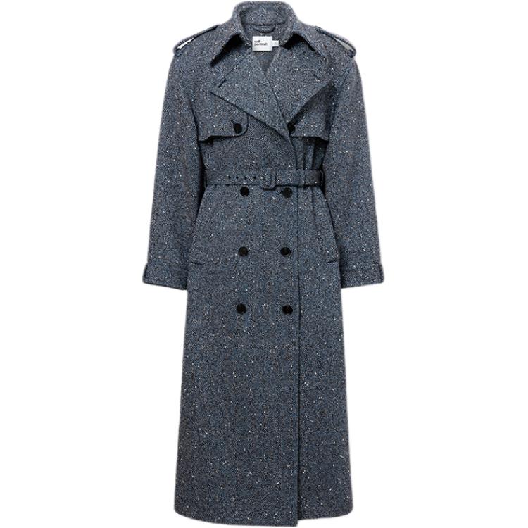 Self-portrait Приталенное пальто-тренч, Blue Mixed Color
Self-portrait Приталенное пальто-тренч, Blue Mixed Color