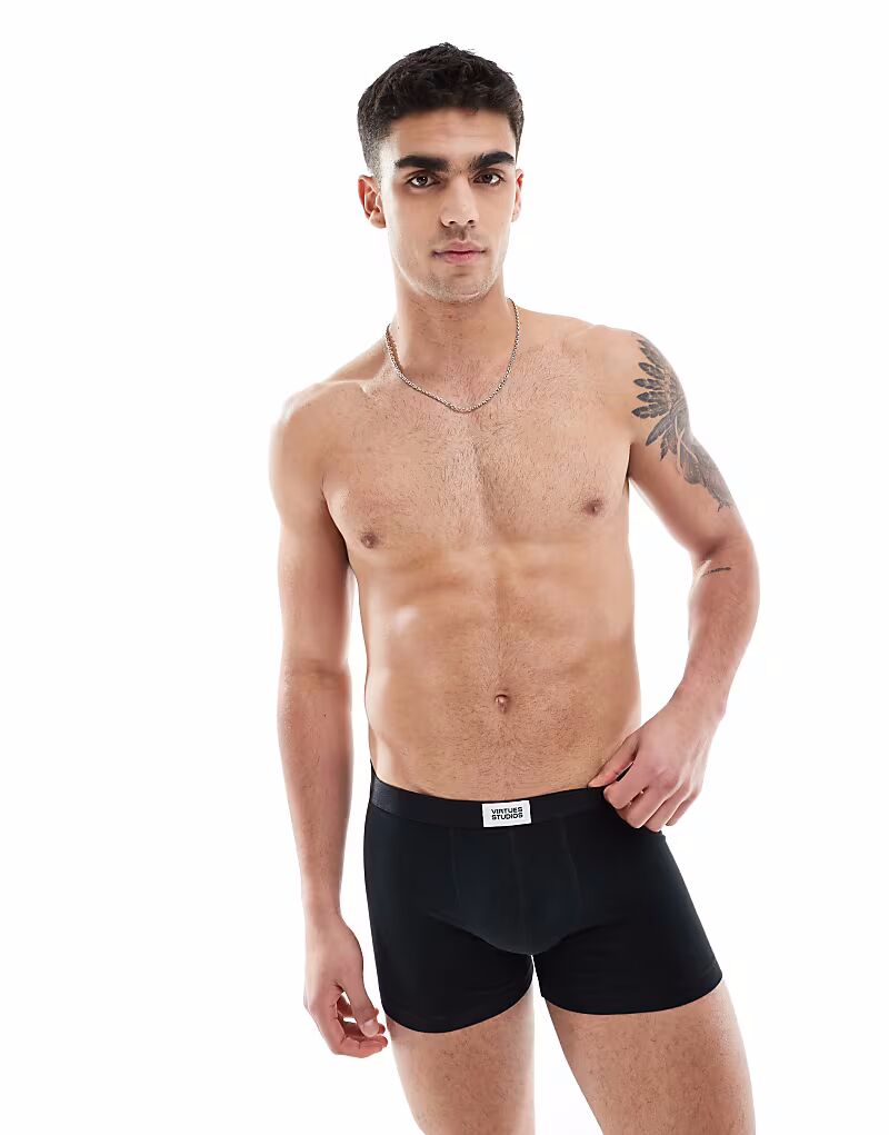 Сумка-боксер ASOS DESIGN черного цвета 
Сумка-боксер ASOS DESIGN черного цвета