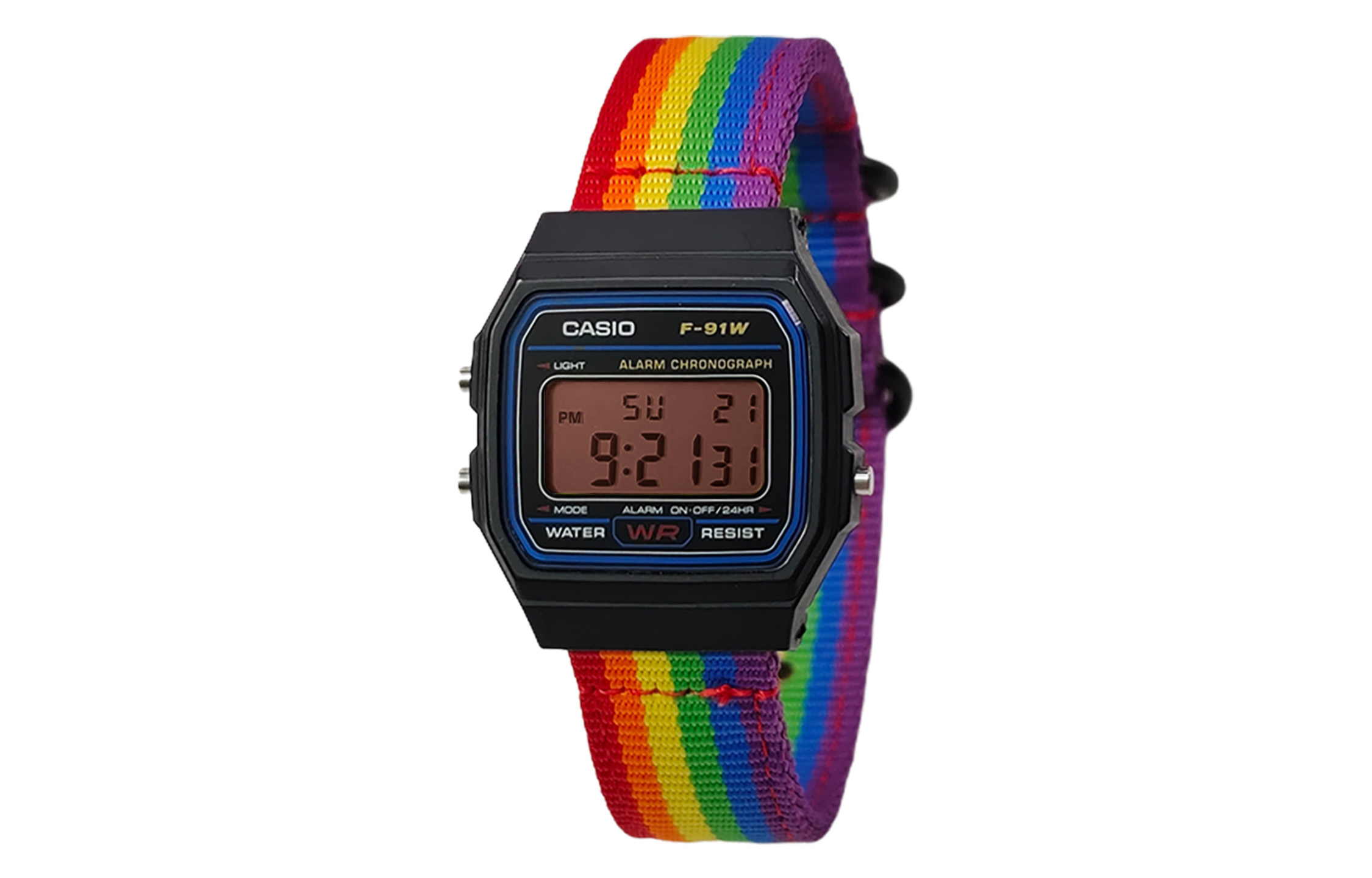 CASIO Мужские часы Retrofit Series с кварцевым механизмом и нейлоновым ремешком, черный циферблат
CASIO Мужские часы Retrofit Series с кварцевым механизмом и нейлоновым ремешком, черный циферблат