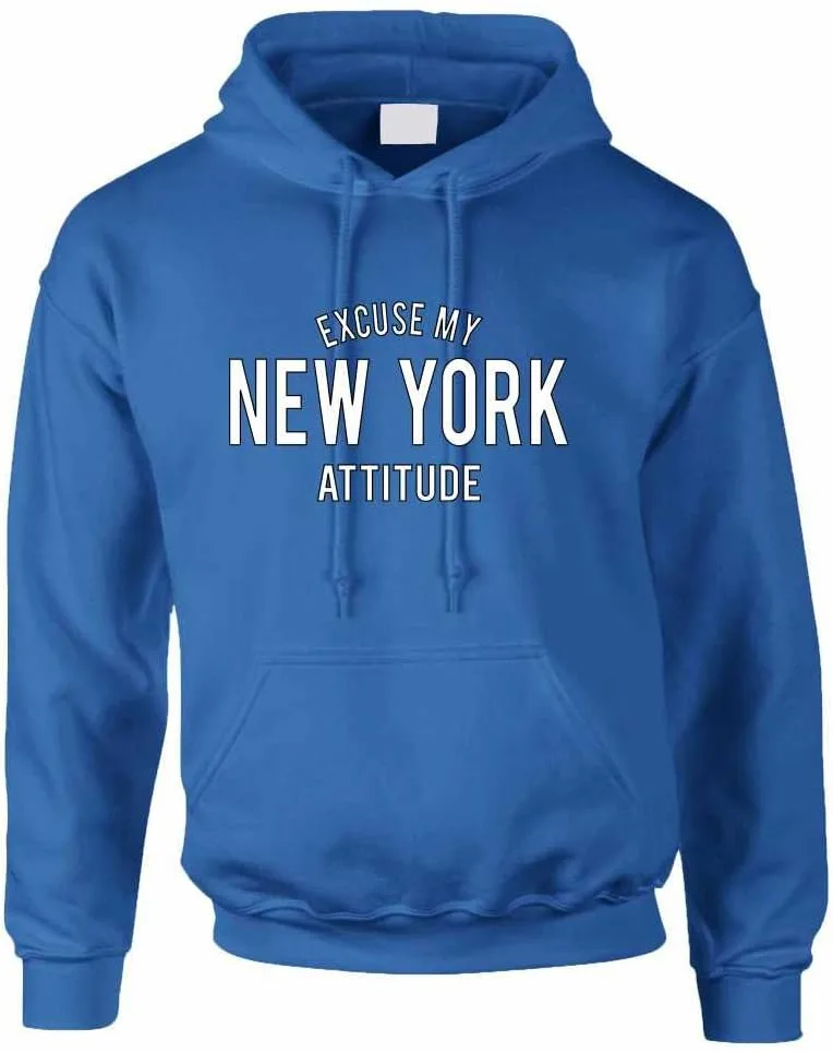 Толстовка с капюшоном Adult Hoodie Excuse My New York Attitude ALLNTRENDS
Толстовка с капюшоном Adult Hoodie Excuse My New York Attitude ALLNTRENDS