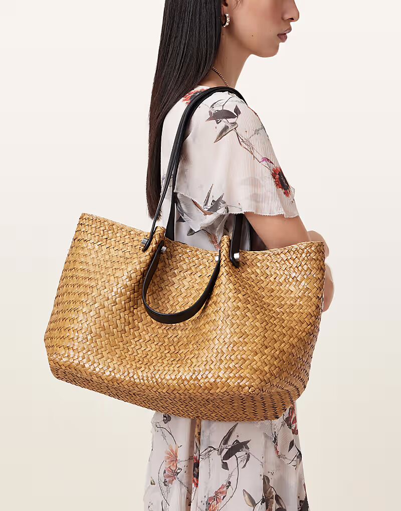 Натуральная бумажная сумка-тоут Allsaints Allington
Натуральная бумажная сумка-тоут Allsaints Allington