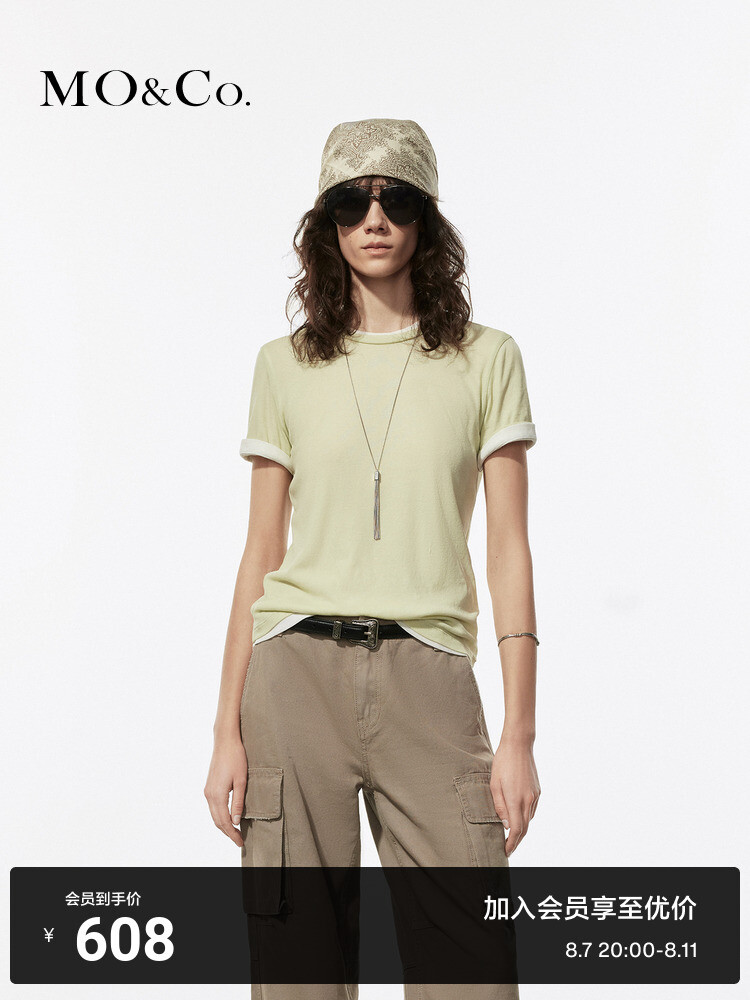 Футболка Moco с короткими рукавами, зеленый
Футболка Moco с короткими рукавами, зеленый