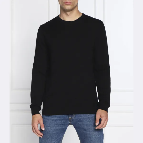 Шерстяной свитер обычного кроя Karl Lagerfeld, черный
Шерстяной свитер обычного кроя Karl Lagerfeld, черный