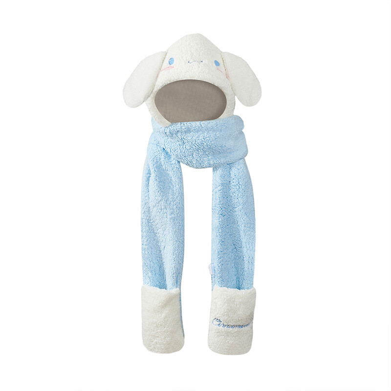 Sanrio Женская плюшевая шапка с капюшоном 
Sanrio Женская плюшевая шапка с капюшоном