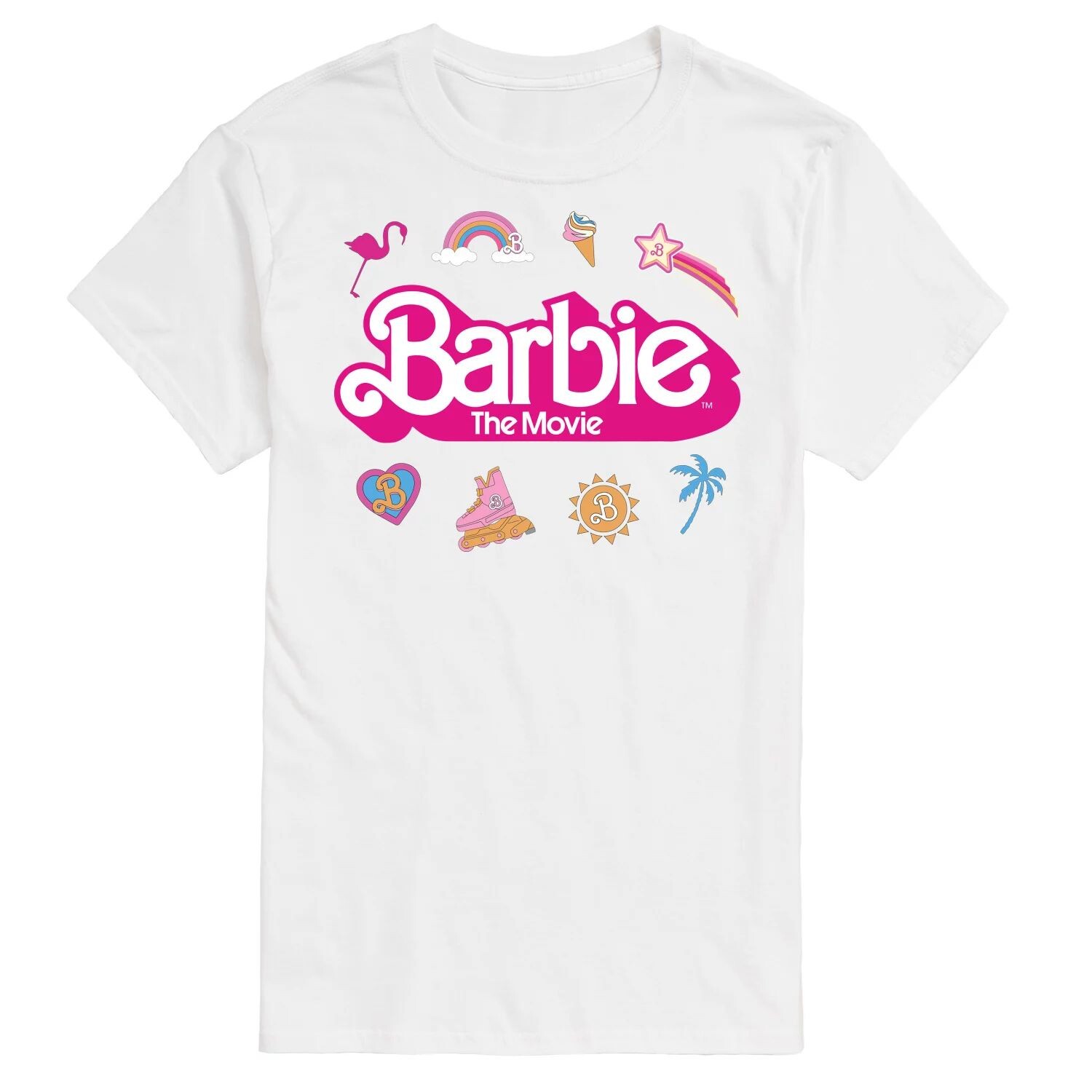 Футболка с логотипом Big & Tall The Movie Theater Movie Barbie, белый
Футболка с логотипом Big & Tall The Movie Theater Movie Barbie, белый