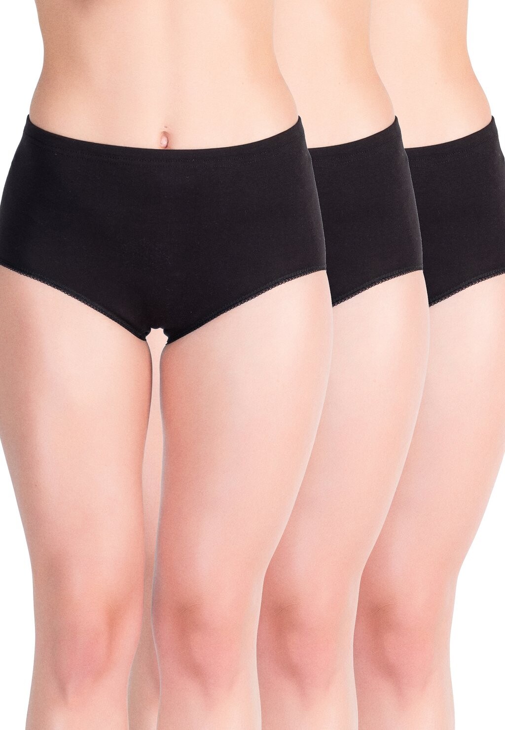 Трусы 6ER SET MIT EINZIEHGUMMI Yenita, черный 
Трусы 6ER SET MIT EINZIEHGUMMI Yenita, черный