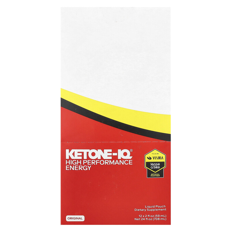 Ketone-IQ, High Performance Energy, Original, 10 г, 12 пакетиков по 59 мл (2 жидк. Унции)
Ketone-IQ, High Performance Energy, Original, 10 г, 12 пакетиков по 59 мл (2 жидк. Унции)