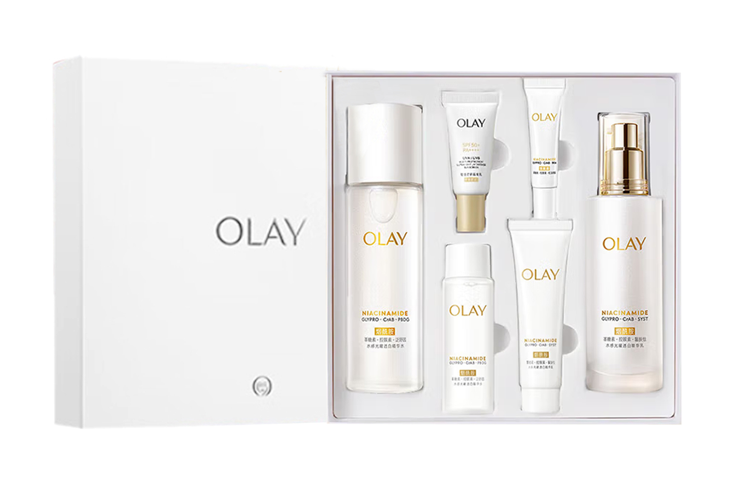Olay 2 Whitening Ivory набор для ухода за кожей, Niacinamide Dewy Antioxidant Transparent White осветляющий, комплект из шести предметов
Olay 2 Whitening Ivory набор для ухода за кожей, Niacinamide Dewy Antioxidant Transparent White осветляющий, комплект из шести предметов