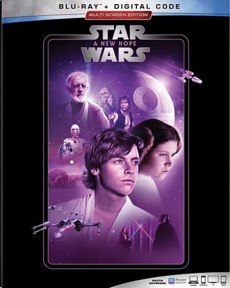 Диск Blu-ray Star Wars: A New Hope
Диск Blu-ray Star Wars: A New Hope