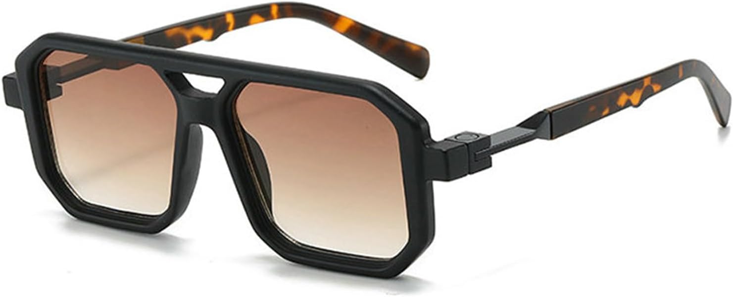 Солнцезащитные очки Willochra Retro с двойной перемычкой, квадратной формы, для женщин и мужчин, в стиле 70-х, модные, с плоской верхней частью, защита от ультрафиолета UV400, C2
Солнцезащитные очки Willochra Retro с двойной перемычкой, квадратной формы, для женщин и мужчин, в стиле 70-х, модные, с плоской верхней частью, защита от ультрафиолета UV400, C2