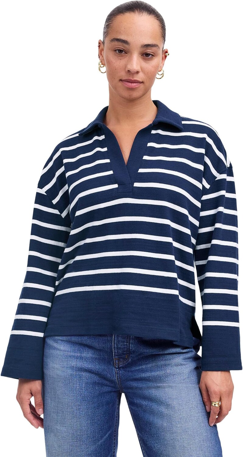 Поло Madewell Chad Rugby Polo, цвет True Midnight 
Поло Madewell Chad Rugby Polo, цвет True Midnight