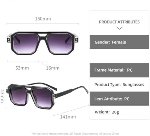 Винтажные солнцезащитные очки с двойной перемычкой для женщин, квадратная оправа, солнцезащитные очки для женщин с защитой от УФ-излучения UV400 MTZJH, Green
Винтажные солнцезащитные очки с двойной перемычкой для женщин, квадратная оправа, солнцезащитные очки для женщин с защитой от УФ-излучения UV400 MTZJH, Green
