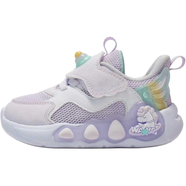 Нескользящие износостойкие низкие туфли для малышей 361°KIDS, розовый/фиолетовый/розовый 
Нескользящие износостойкие низкие туфли для малышей 361°KIDS, розовый/фиолетовый/розовый