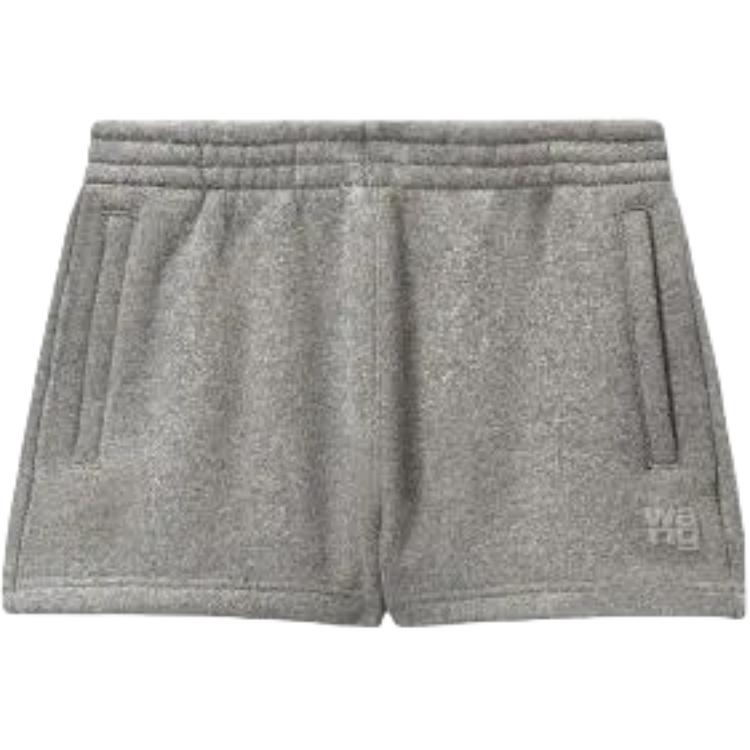 Мини-шорты с металлизированной нитью Alexander Wang, серый
Мини-шорты с металлизированной нитью Alexander Wang, серый